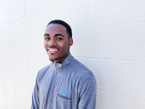 Boy smiling